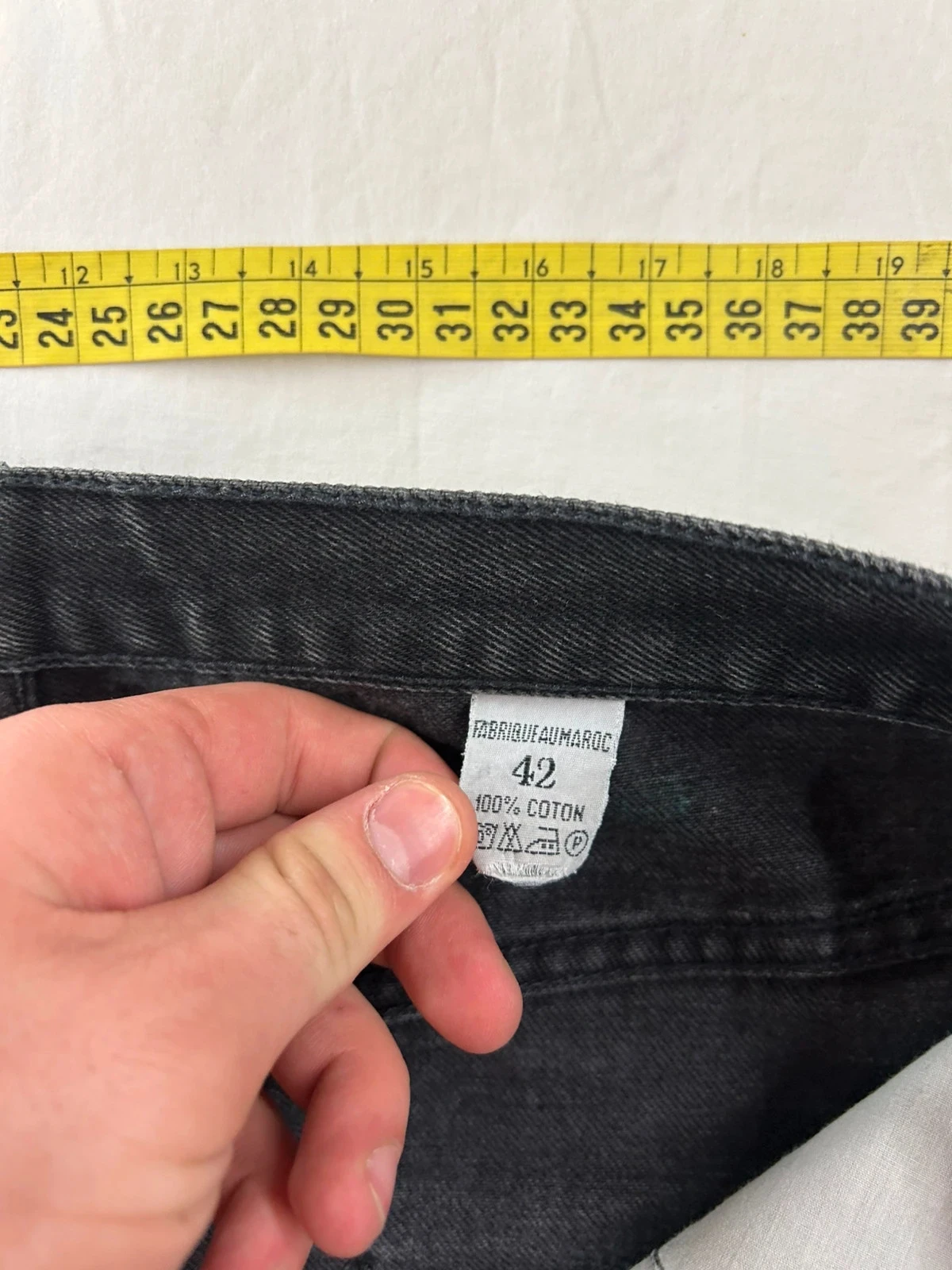 Zwarte rechte jeans generative casual – photo 8